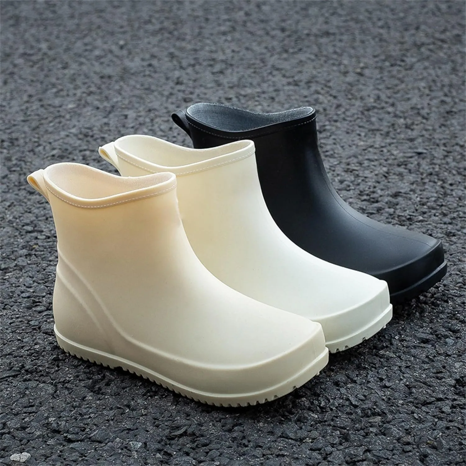 Rain Boots for Women Lightweight Warm Waterproof Rain Boots Anti-Slipping Garden Boots Rain Boots for Outdoor