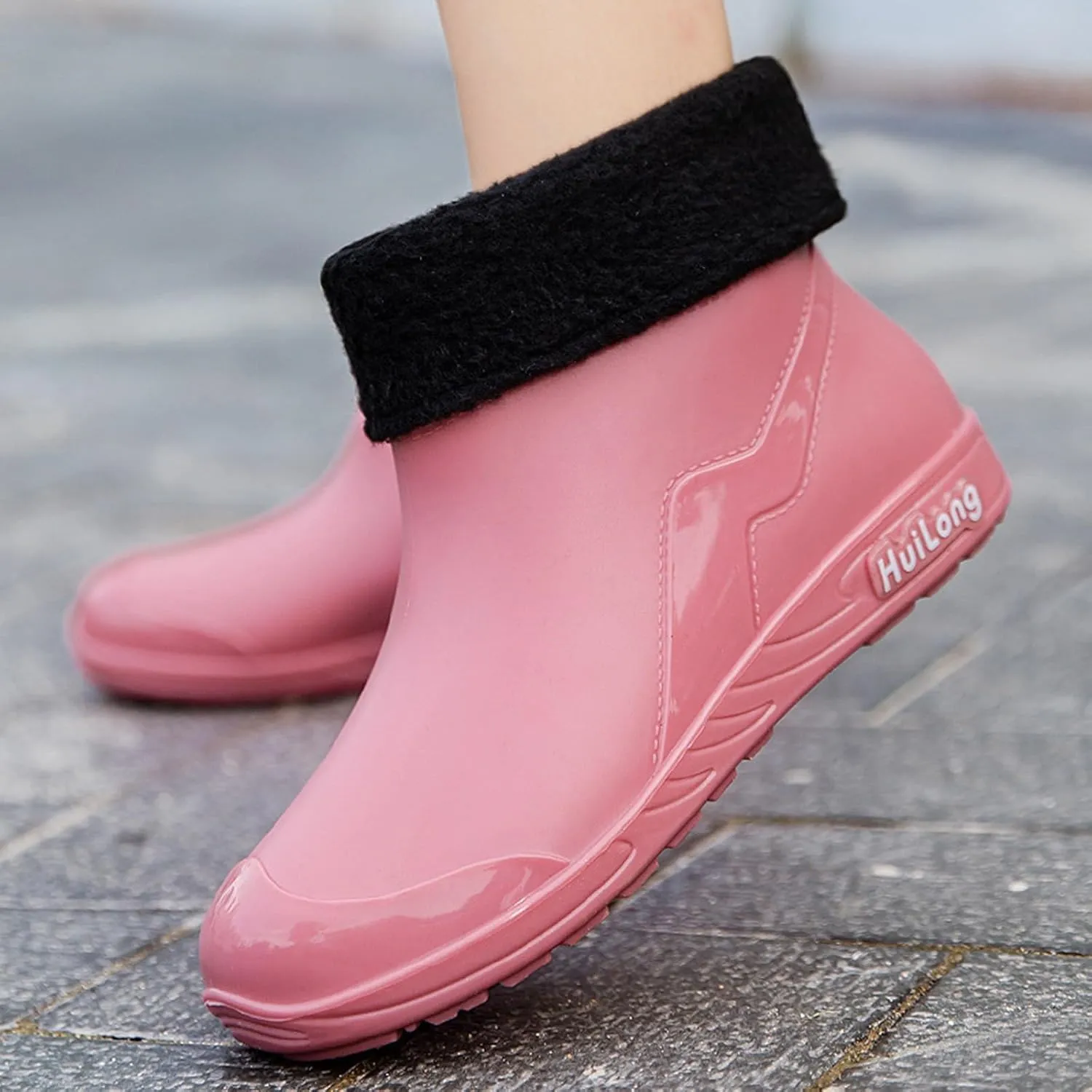 Rain Boots Women Casual Barefoot Shoes Waterproof Rain and Garden Shoe for Women Outdoor Fishing Boots For Men
