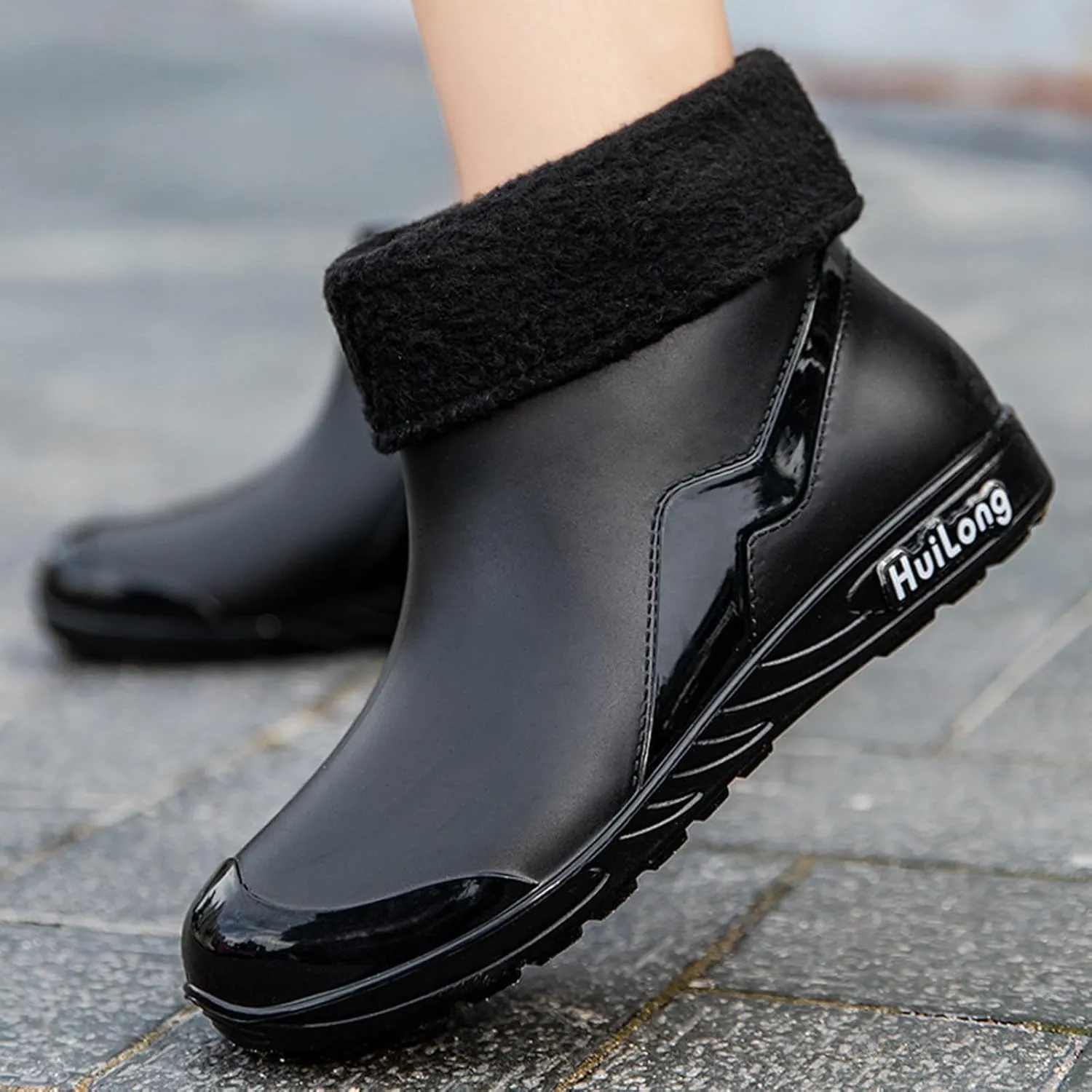 Rain Boots Women Casual Barefoot Shoes Waterproof Rain and Garden Shoe for Women Outdoor Fishing Boots For Men