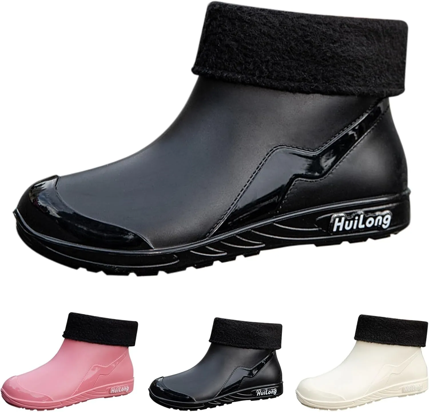 Rain Boots Women Casual Barefoot Shoes Waterproof Rain and Garden Shoe for Women Outdoor Fishing Boots For Men