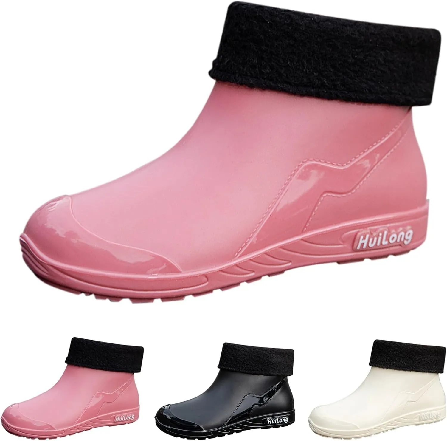 Rain Boots Women Casual Barefoot Shoes Waterproof Rain and Garden Shoe for Women Outdoor Fishing Boots For Men