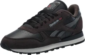 Reebok Unisex Classic Leather Sneakers Legacy, Black/Dark Matter/Grey 5, 7 US Men