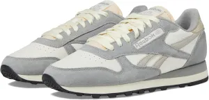 Reebok Unisex Classic Leather Sneakers Legacy, Chalk/Grey 3/Moonstone, 12 US Men