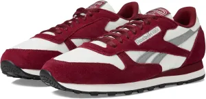 Reebok Unisex Classic Leather Sneakers Legacy, Rich Maroon/Chalk/Grey 3, 9 US Men