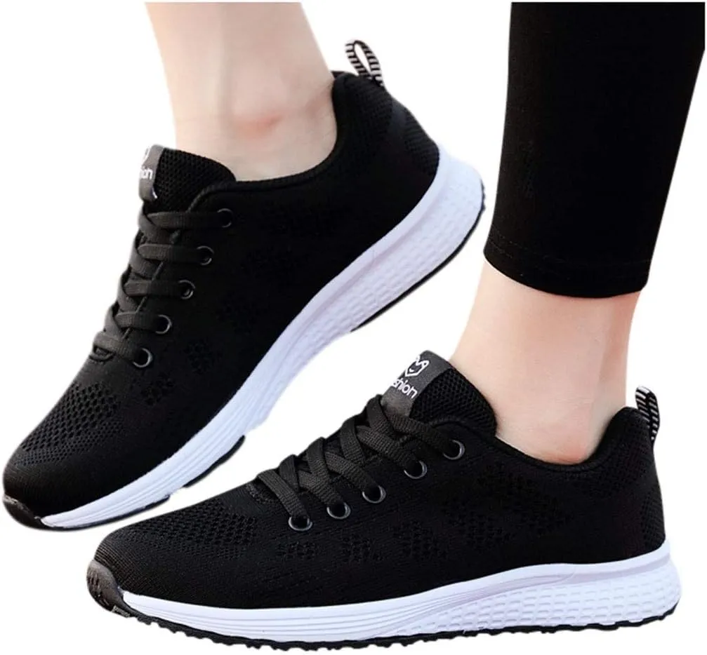 Running Shoes Lightweight Tennis Shoes Non Slip Gym Lace Up Running Shoes for Men Sport Men Casual Shoes Waterproof Sneakers Slip On Tennis Shoe Trainers Shoe