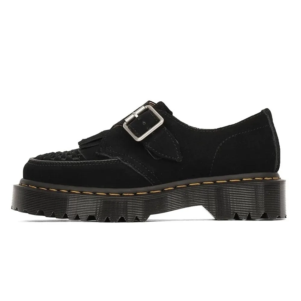 Self Made Fringe Suede Loafers