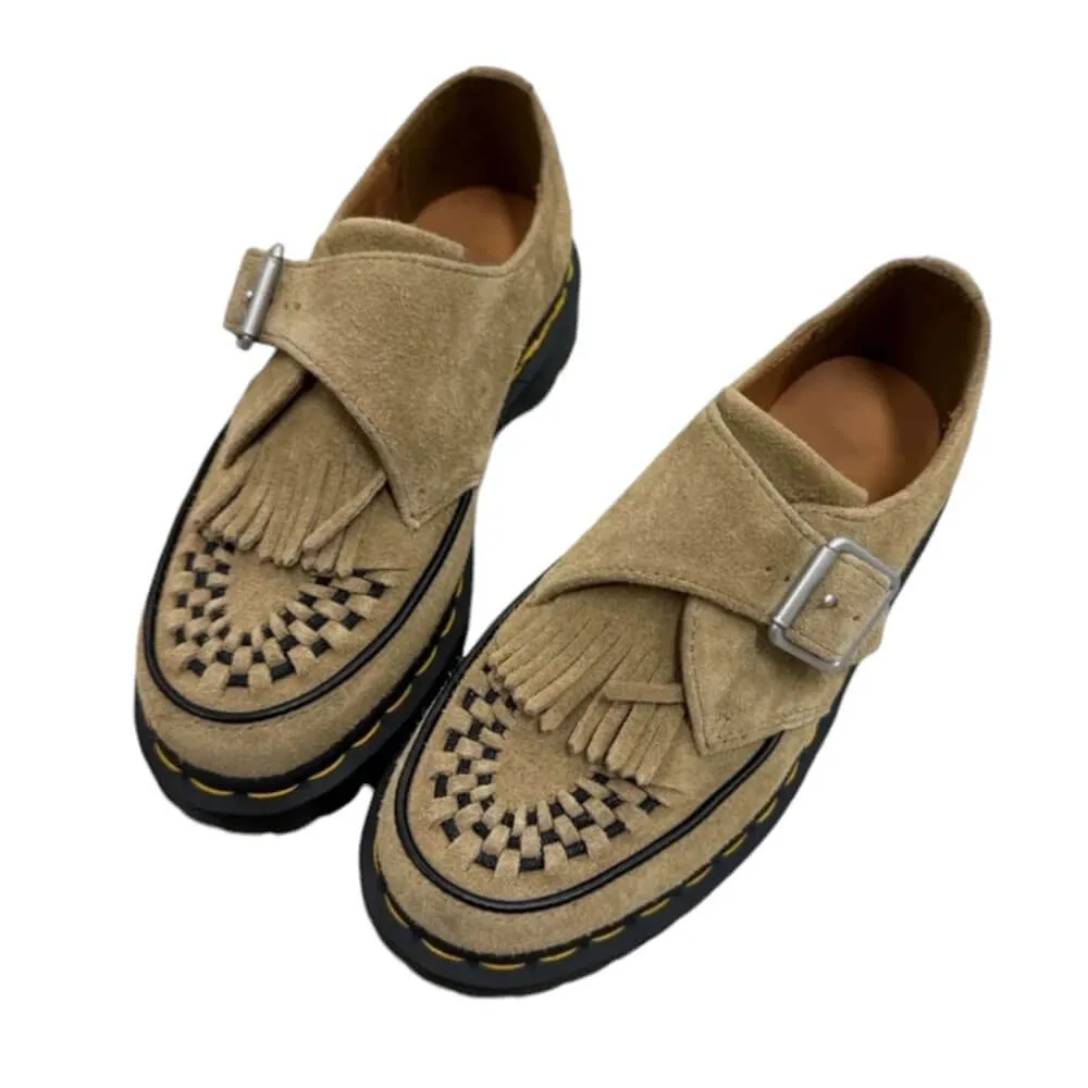 Self Made Fringe Suede Loafers