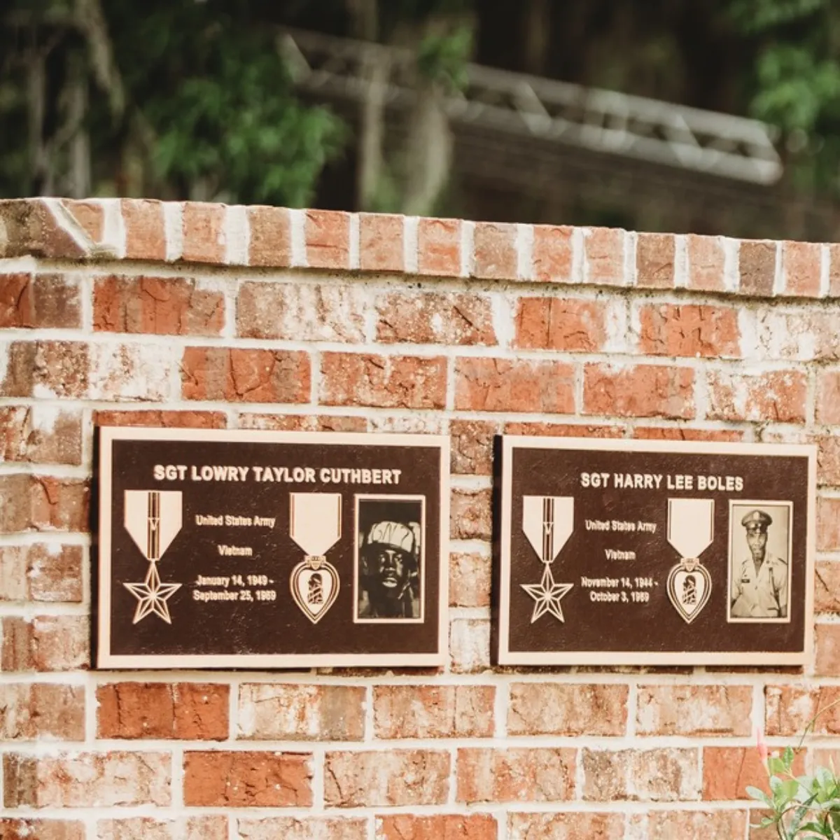 Set of Soldier Memorial Plaques
