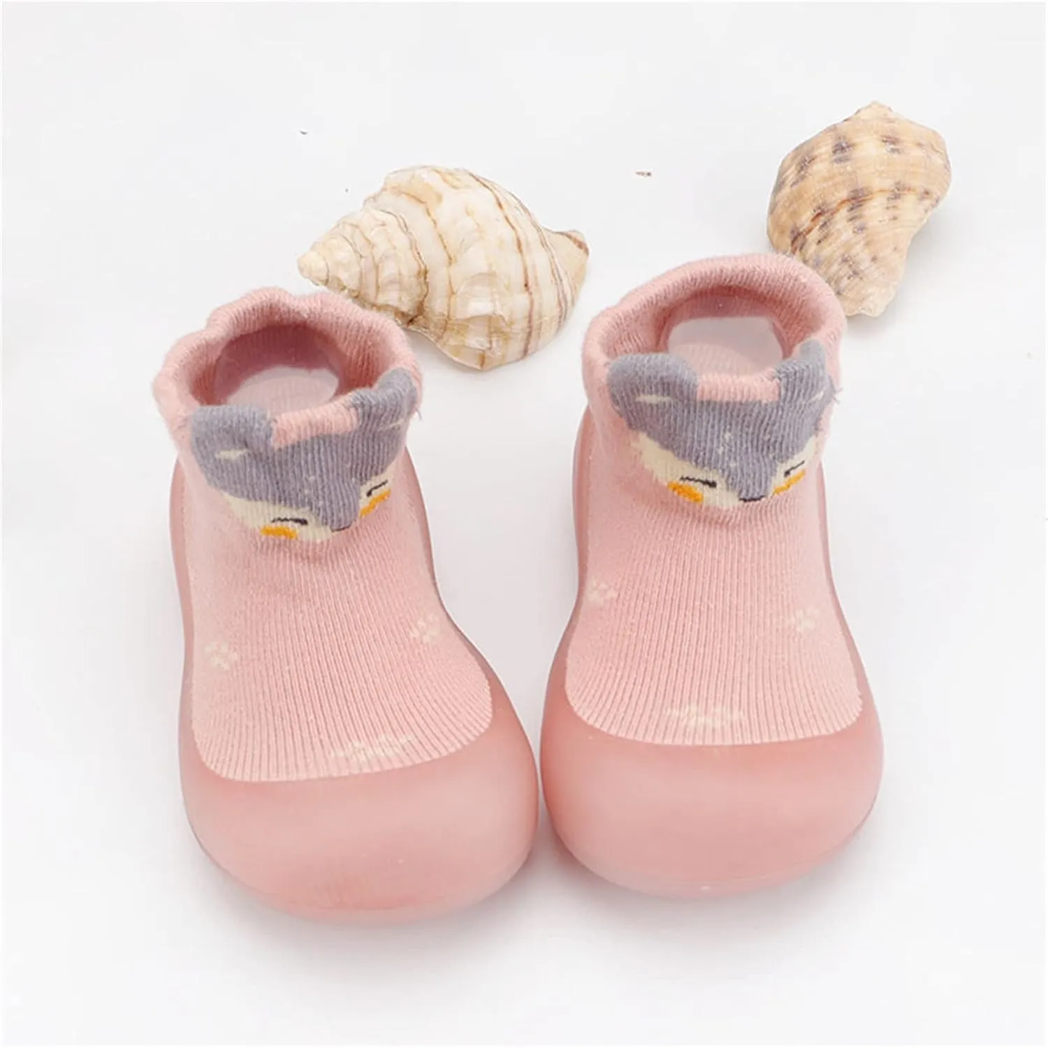 Sock Shoes Toddler,Infant First Walkers Socks Shoes Casual Animal Elastic Soft Shoes Solid Baby Toddler Shoes