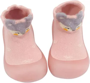 Sock Shoes Toddler,Infant First Walkers Socks Shoes Casual Animal Elastic Soft Shoes Solid Baby Toddler Shoes