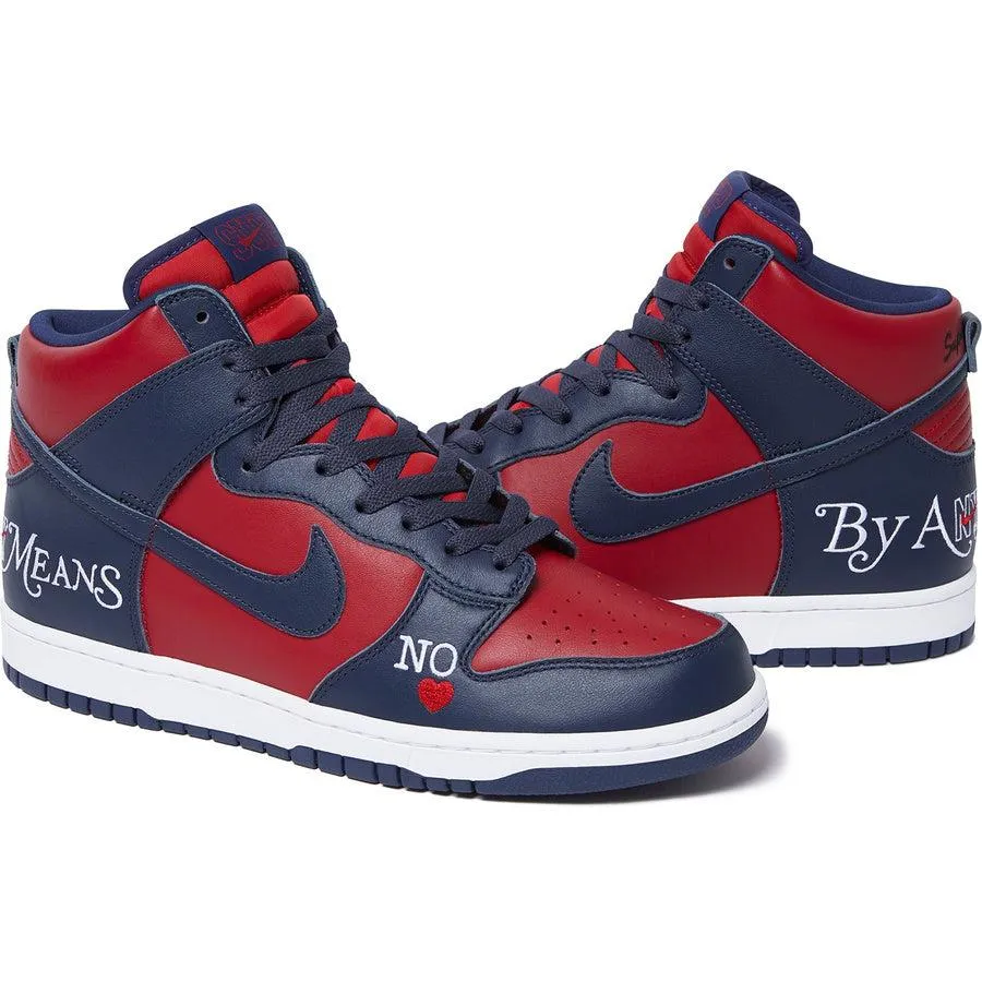 Supreme/Nike SB Dunk High (Blue)