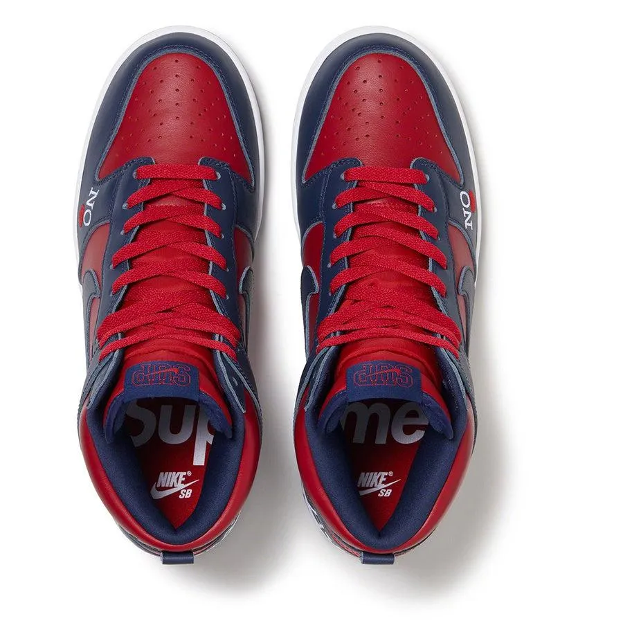 Supreme/Nike SB Dunk High (Blue)