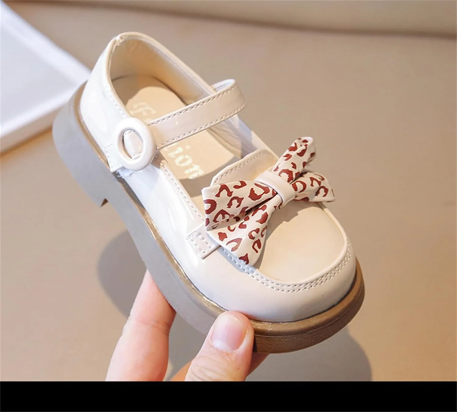Toddler Little Girls Mary Jane Dress Shoes Loafers School Uniform Flats for Girls Thick Non-Slip Sole Casual Shoe