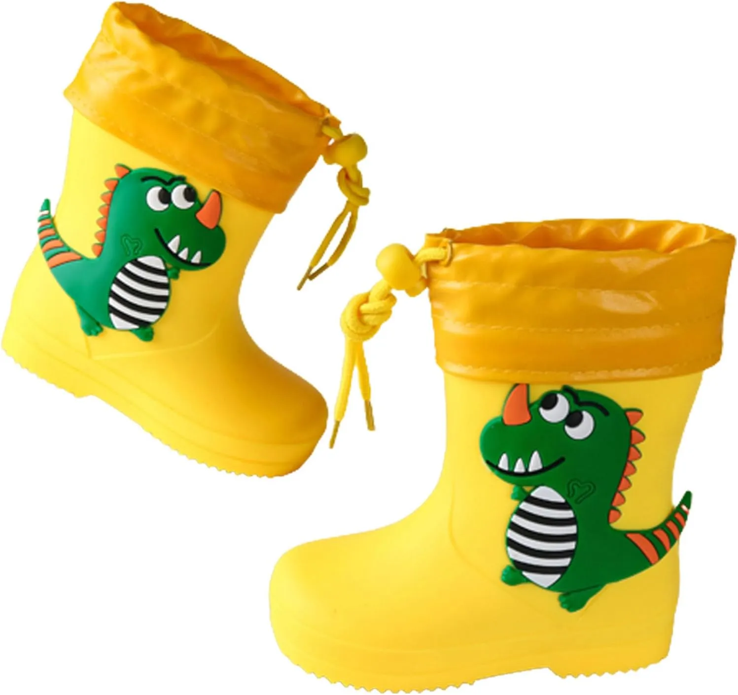 Unisex Kids Rain Boots Waterproof Rubber Kids Rain Boots for Girls and Boys Rubber Rain Boots for Children