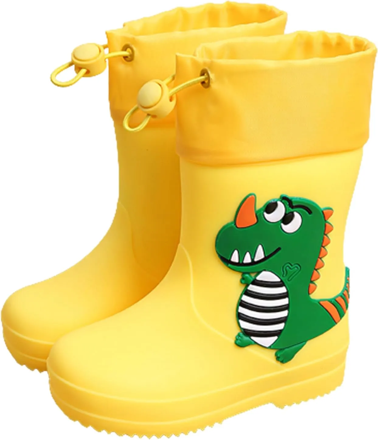 Unisex Kids Rain Boots Waterproof Rubber Kids Rain Boots for Girls and Boys Rubber Rain Boots for Children