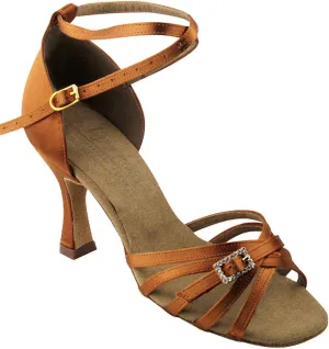 Very Fine Women's Ballroom Dance Shoes Tango Wedding Salsa Shoes S92327EB Comfortable Dance Shoes 2.5" [Bundle of 5]