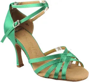 Very Fine Women's Ballroom Dance Shoes Tango Wedding Salsa Shoes Sera2613EB Comfortable Dance Shoes 3"[Bundle of 5]