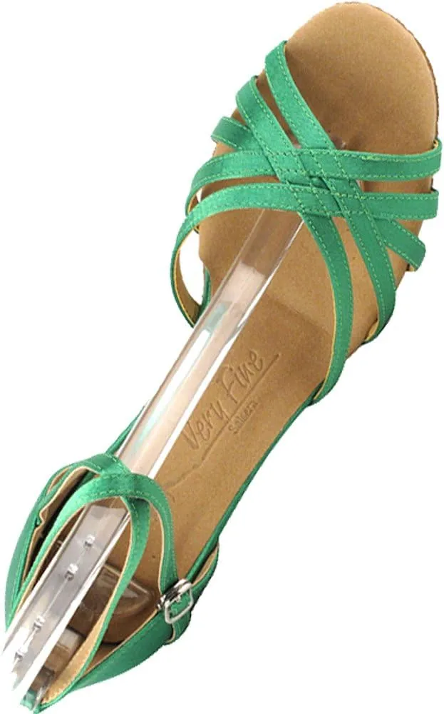 Very Fine Women's Ballroom Dance Shoes Tango Wedding Salsa Shoes Sera2613EB Comfortable Dance Shoes 3"[Bundle of 5]