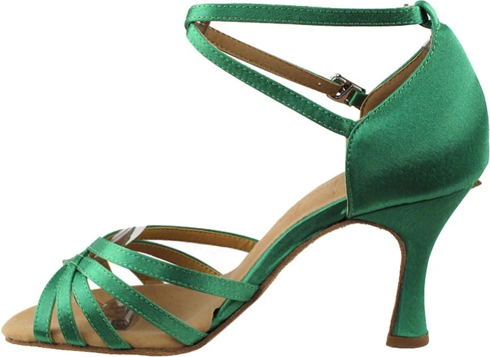 Very Fine Women's Ballroom Dance Shoes Tango Wedding Salsa Shoes Sera2613EB Comfortable Dance Shoes 3"[Bundle of 5]