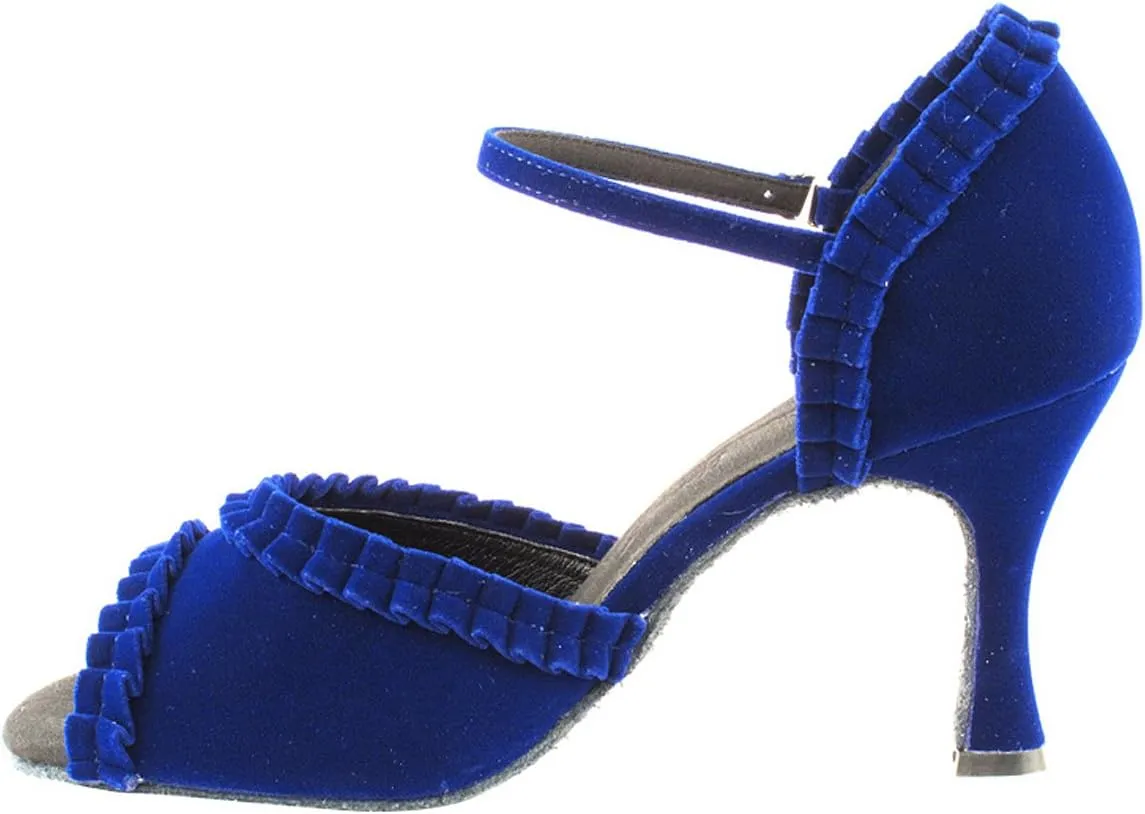 Very Fine Women's Ballroom Dance Shoes Tango Wedding Salsa Shoes Sera7001EB Comfortable Dance Shoes 3" [Bundle of 5]