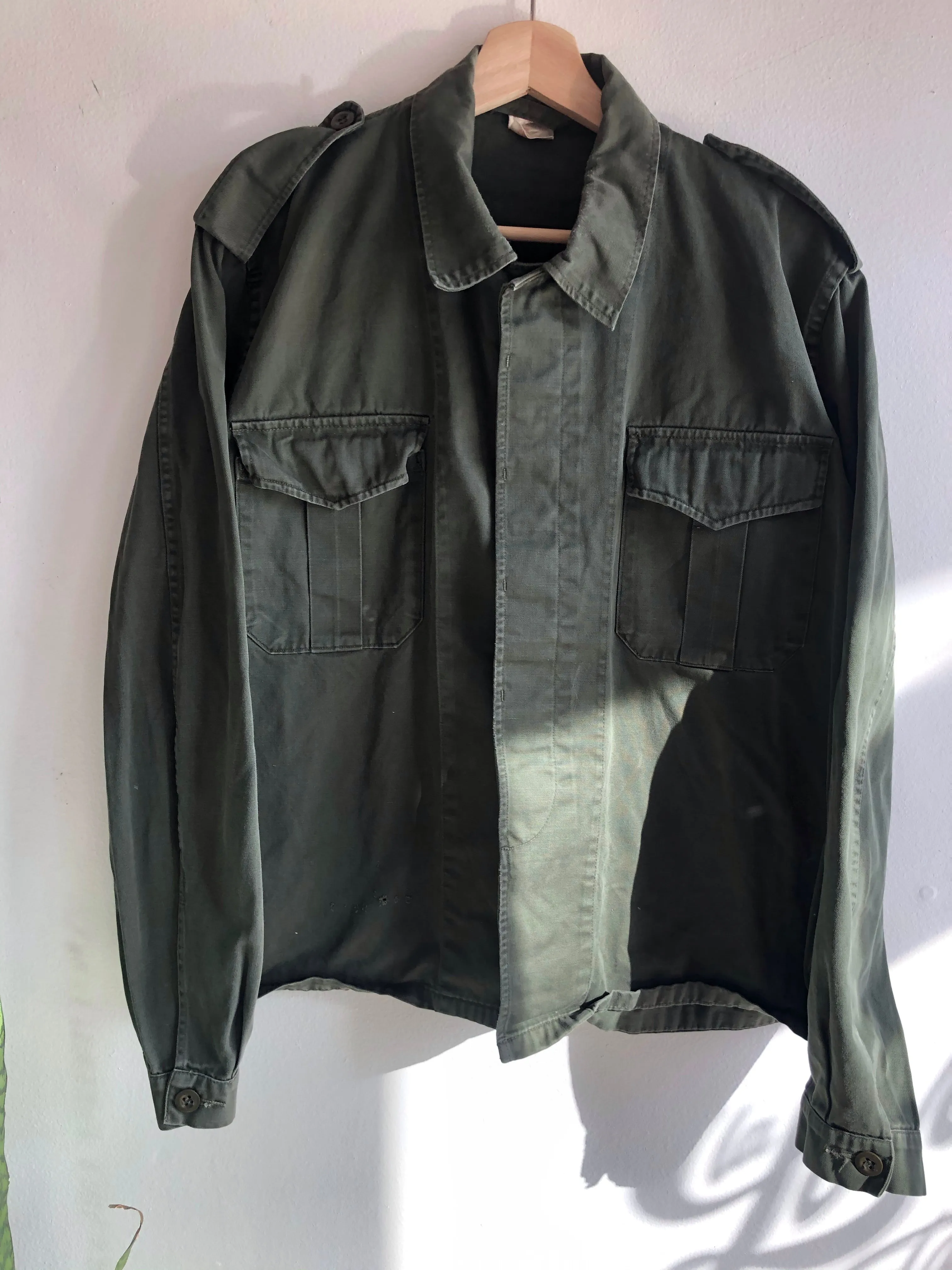 Vintage 1970s European Military Shirt