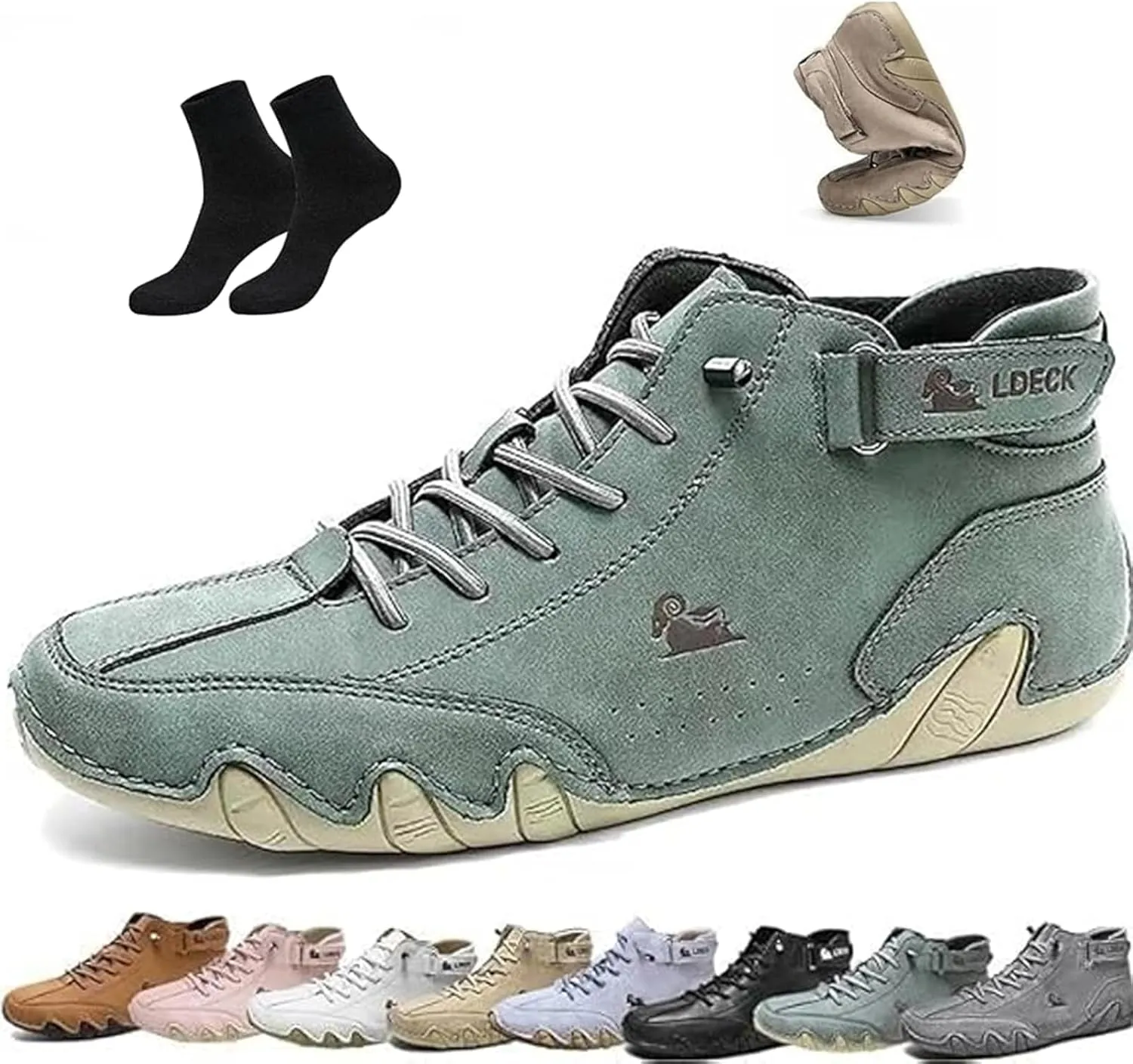 Vogany Shoes Orthopedic Sneakers Women, Vogldeck - Waterproof and Breathable Unisex Outdoor Arch Support Hiking and Walking Shoes