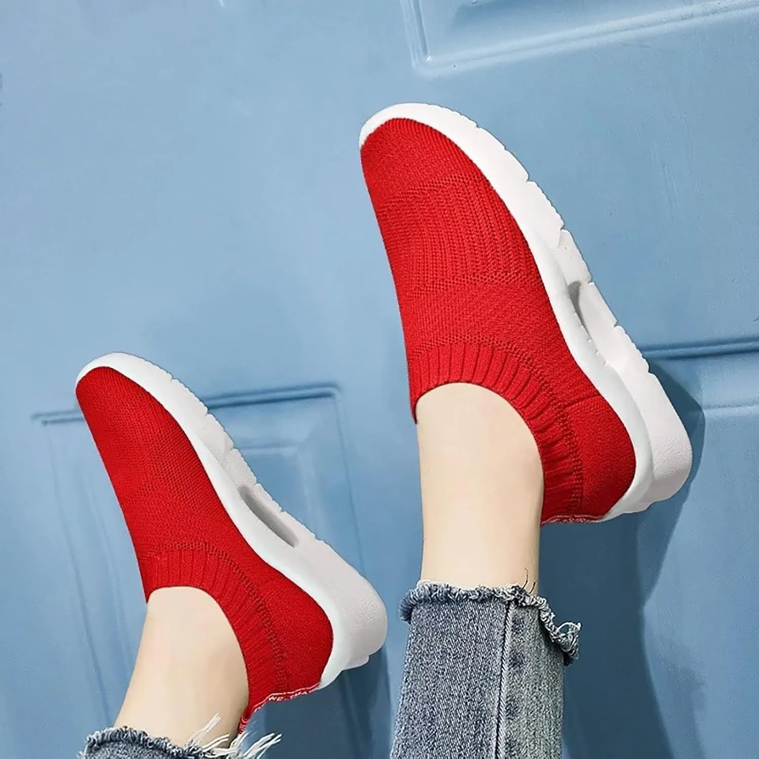 Walking Shoes Running Shoes for Women Lightweight Tennis Sneakers Athletic Workout Non Slip on Fashion Womans Shoes