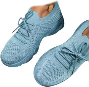 Walking Shoes Women Arch Support Slip On Sneakers Lady Mesh Loafers Fashion Casual Athletic Running Tennis Shoes 2025