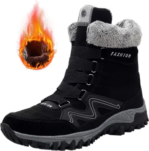 Wide Width Snow Boots for Women Zipper Boots For Women Snow Boots aterproof Women Snow Boots
