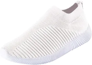 Women's Canvas Casual Shoes Dating Platform Slip-On High Top Sneakers Womens Casual Shoes Slip Ons Black Loafer Women Black Fashion Sneakers Women