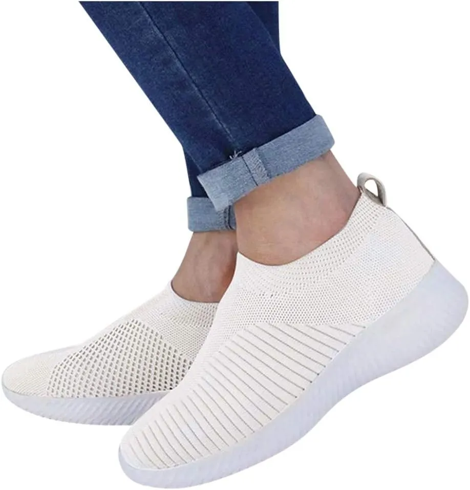 Women's Canvas Casual Shoes Dating Platform Slip-On High Top Sneakers Womens Casual Shoes Slip Ons Black Loafer Women Black Fashion Sneakers Women