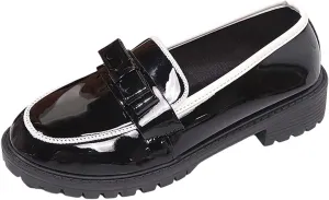 Women's Casual Slip On Loafers Round Toe Low Heel Dress Shoes Comfortable Everyday Wear for Spring Summer