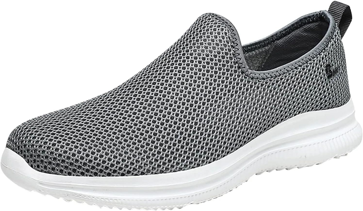 Women's Fashion Sneaker Mesh Slip On Black Non Slip Shoes for Women Comfortable Women Shoes Casual Walking Loafers Women Comfort Women Casual Sneakers