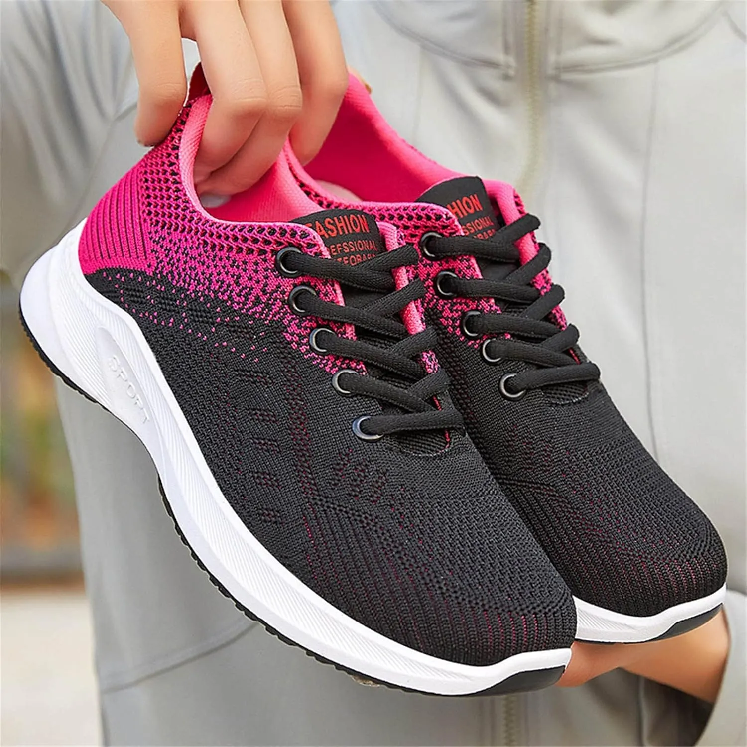 Women's Lace Up Walking Shoes Lightweight Casual Running Sneakers Mens Running Shoes Athletic Shoes Casual High Top Sneakers Tennis Shoe Trainers Shoe