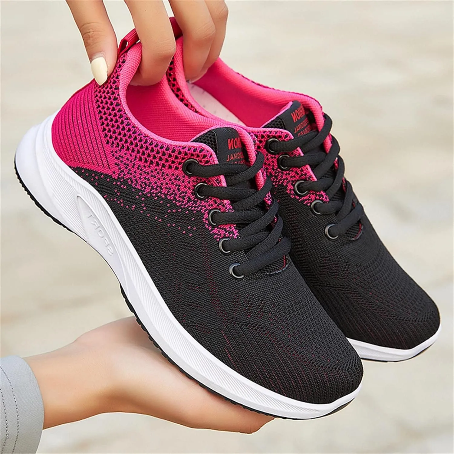 Women's Lace Up Walking Shoes Lightweight Casual Running Sneakers Mens Running Shoes Athletic Shoes Casual High Top Sneakers Tennis Shoe Trainers Shoe