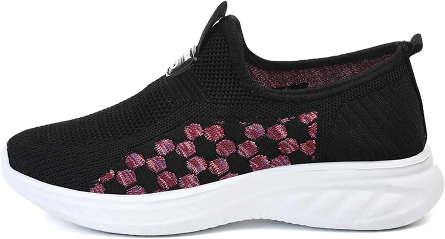 Women's Lightweight Walking Tennis Shoes Non Slip Gym Sneakers for Women Classic Athletic Skateboard Sneakers