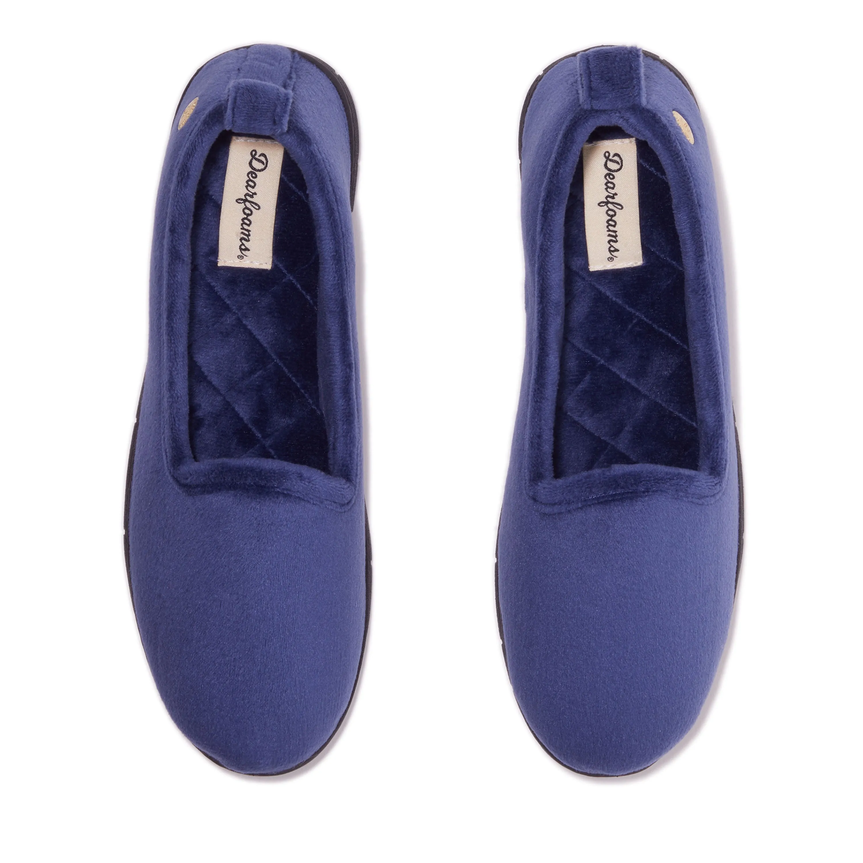 Women's Rachel Velour Closed Back Slipper