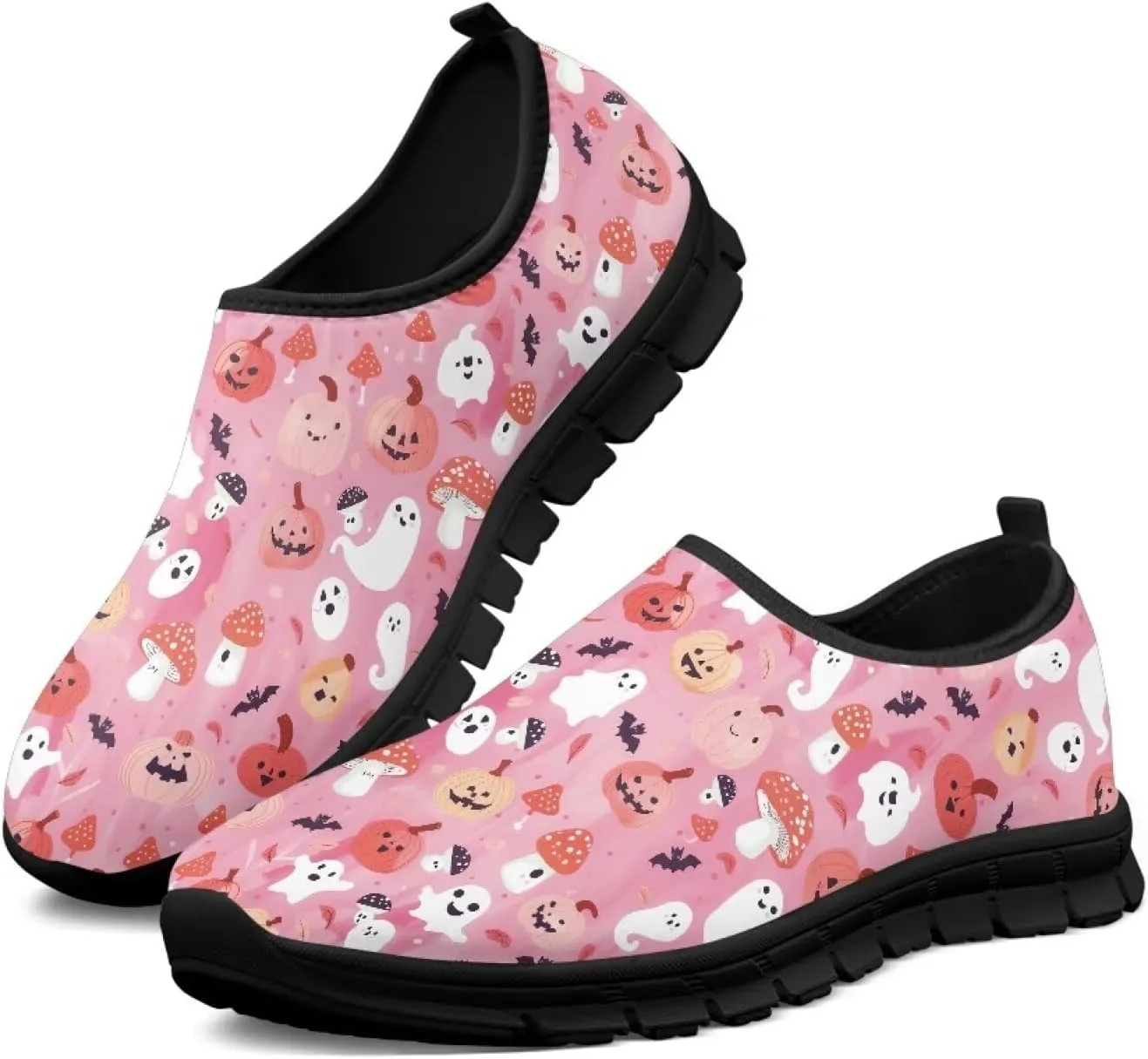 Women's Slip On Sneakers Casual Loafers Lightweight Tennis Footwear Comfort Soft Walking Shoes
