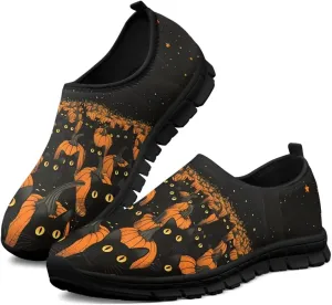 Women's Slip On Sneakers Casual Loafers Lightweight Tennis Footwear Comfort Soft Walking Shoes
