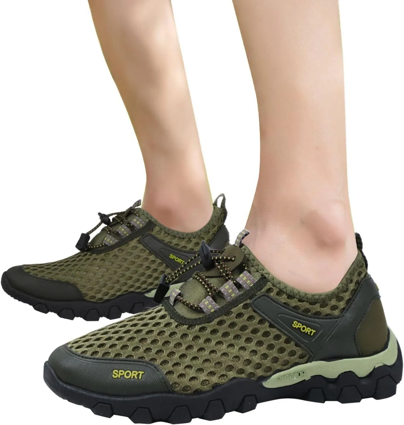 Women's Sneakers Wide Lightweight Work Slip Resistant Breathable Slip On Casual Shoes for Women Non Slip Loafers Backless Sneakers for Women