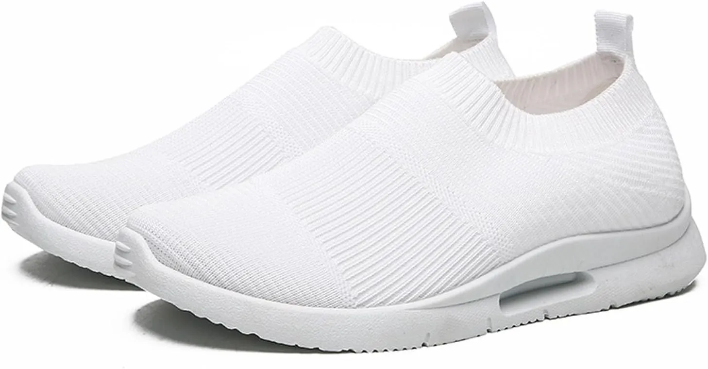 Womens White Platform Sneakers High Top Platform Shoes Fashion Canvas Waterproof Tennis Shoes Wide Width Loafers for Women Plus Size Slip On Shoes for Men Sneakers