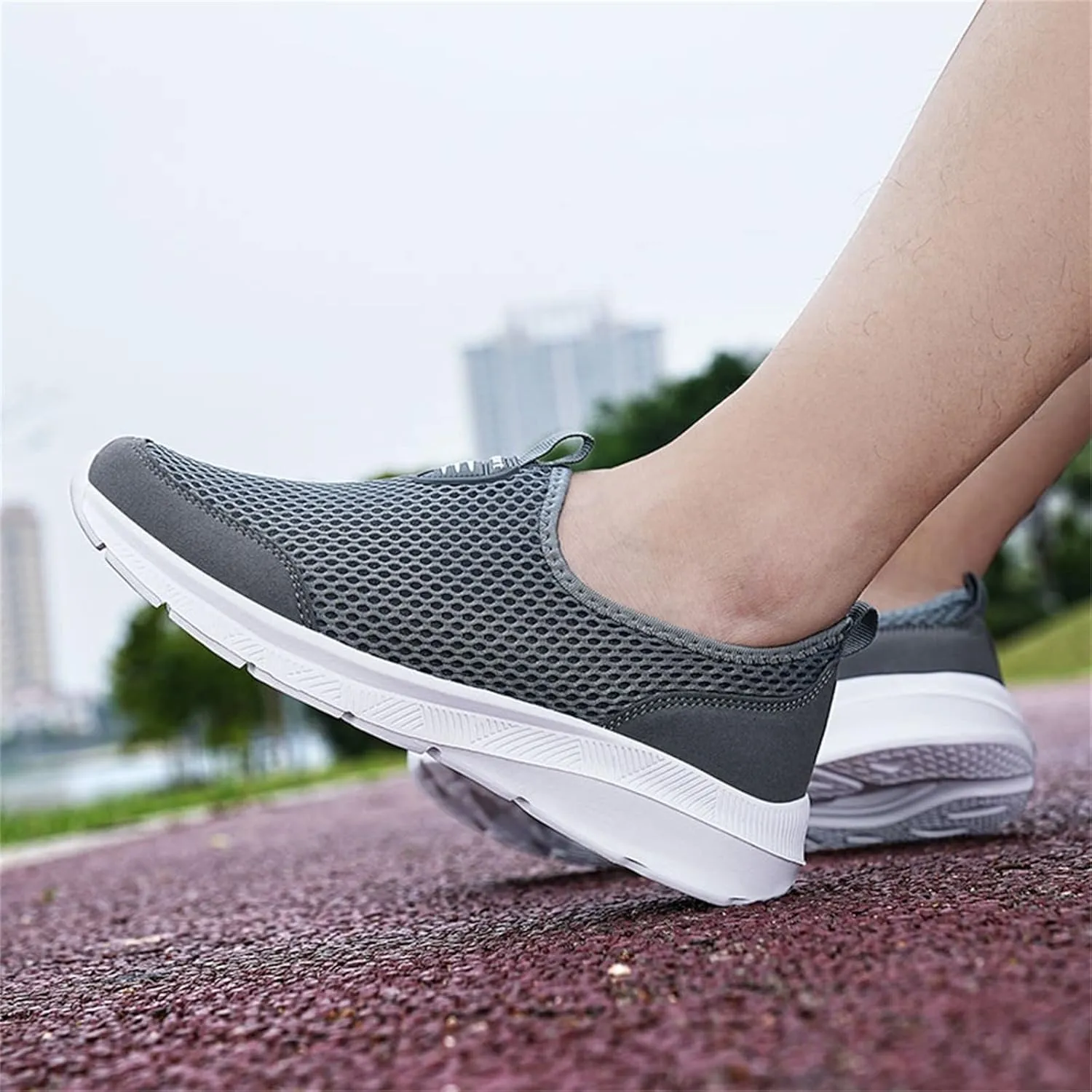 Womens White Platform Sneakers Low Top Platform Shoes Walking Shoes for Women with Arch Support and Comfort Womens Comfortable Loafers Women Running Sneakers