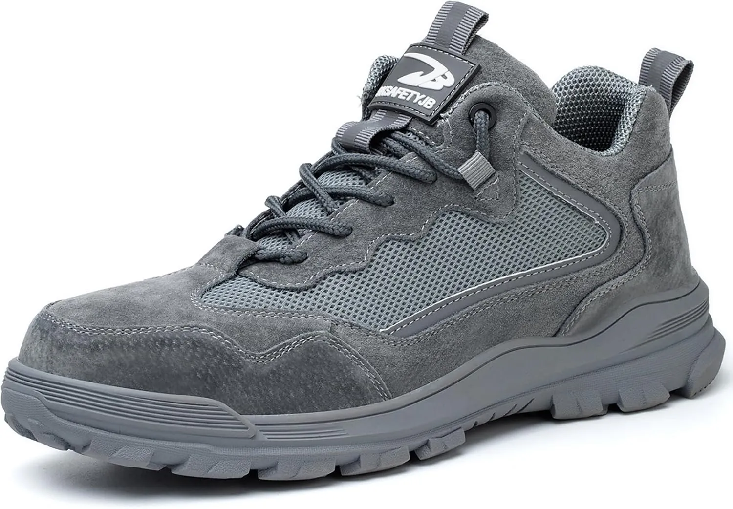 Work Boots for Men Lightweight Steel Toe Boots Comfortable High Top Safety Shoes Steel Toe Shoes for Men Indestructible Construction Boots for Men Work Shoes