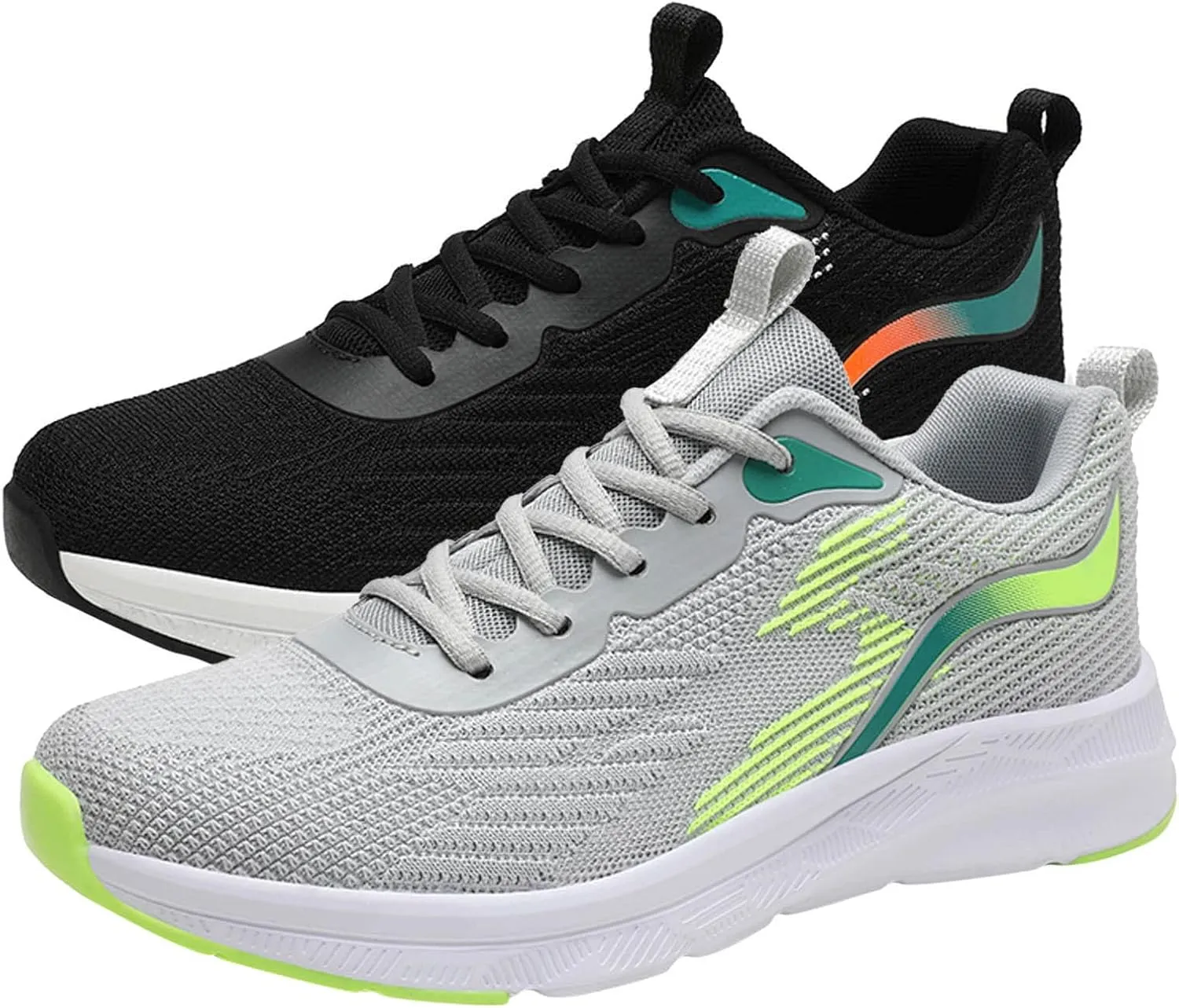 Workout Athletic Sport Shoes for Men Breathable Mesh Sneakers Comfortable Thick Bottom Non Slip Classic Sneaker